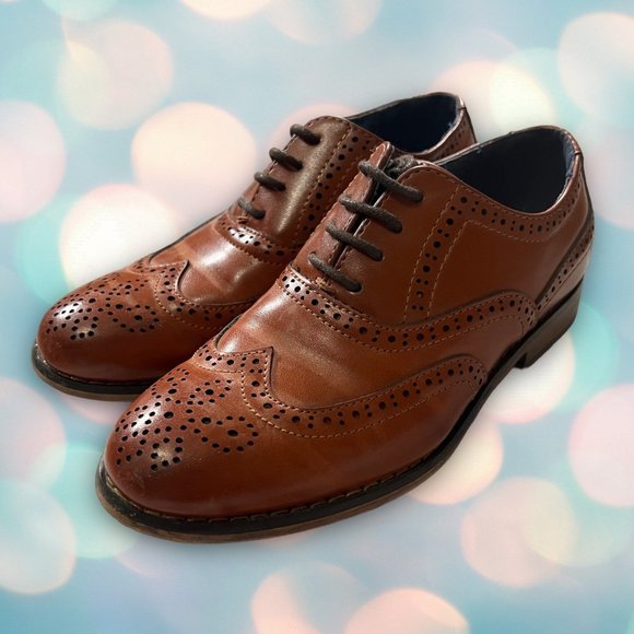 Bruno Marc Other - Bruno Marc Boy’s Classic Oxfords Wingtip Dress Shoes Size 12